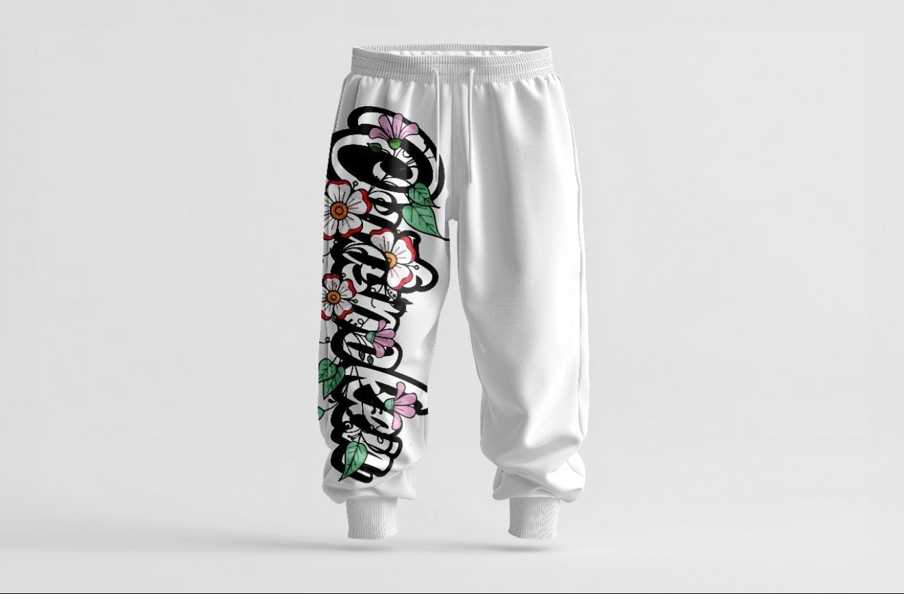 Floral Joggers